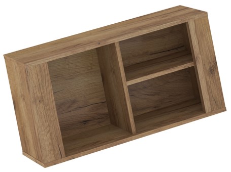 meble MIGES 07 półka wisząca ścienna dąb craft złoty