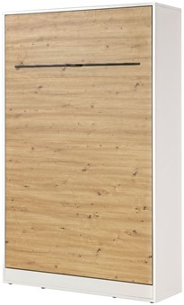 meble PEFE 120 półkotapczan pionowy łóżko chowane w szafie b. mat artisan c