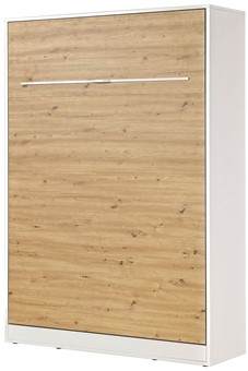 meble PEFE 140 półkotapczan pionowy łóżko chowane w szafie b. mat artisan b