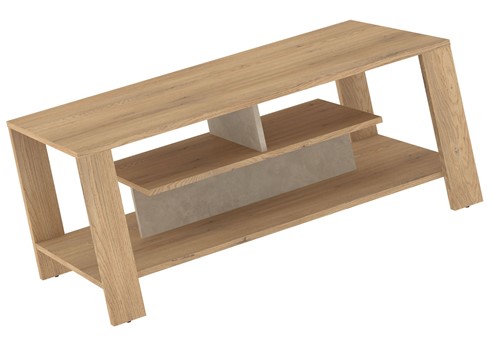 meble DELIS 06 ława stolik kawowy z półką do salonu dąb cremona granada mig