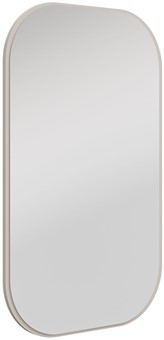 meble OVALIO 702 lustro 110x68 do salonu przedpokoju sypialni beż piaskowy