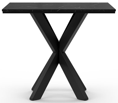 PARO nowoczesny loftowy stół kwadratowy do salonu jadalni marmur royal czar