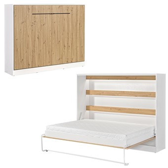 meble PEFE 140 półkotapczan poziomy łóżko chowane składane b. mat artisan c