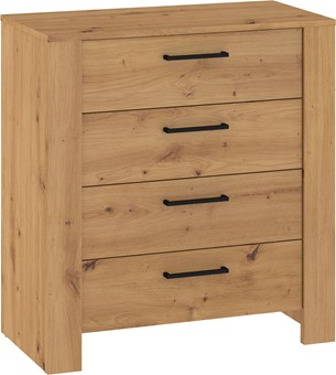 meble DELIS 05 komoda z szufladami do salonu sypialni dąb artisan