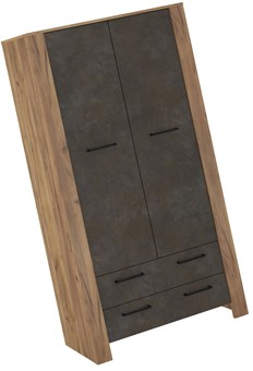 meble DELIS 12 szafa z szufladami do przedpokoju salonu craft złoty gra br