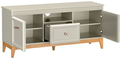 meble WINDSOR 08 komoda szafka stolik RTV z szufladą kaszmir cashmere