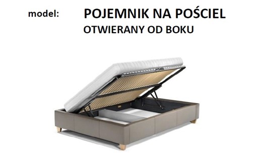 Pojemnik na pościel otwierany od boku