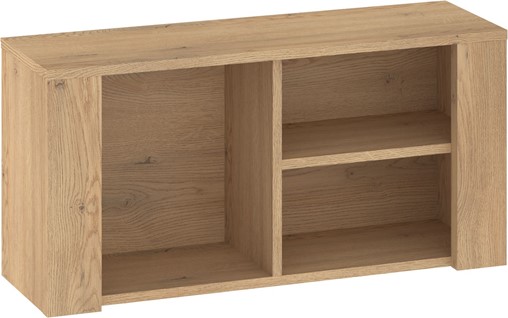 meble DELIS 07 półka wisząca ścienna do salonu dąb cremona