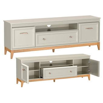 meble WINDSOR 09 komoda szafka stolik RTV z szufladą kaszmir cashmere