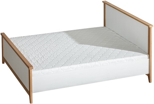 meble SVEN 13 łóżko 160x200 skandynawskie do sypialni bez materaca sosna