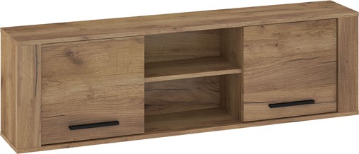 meble MIGES 13 szafka półka wisząca ścienna dąb craft złoty