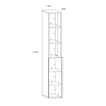 meble HEY _06 dostawka szafy 33