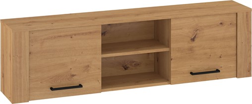 meble DELIS 13 szafka półka wisząca ścienna z drzwiami dąb artisan