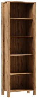 meble INDYGO R1 regał z półkami otwarty na książki zabawki dąb wotan