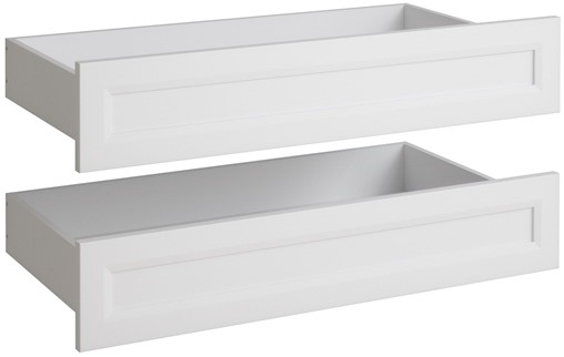 meble COMBO 2x szuflada zewnętrzna SZL NAK RA do korpusu S2D-1028 biały