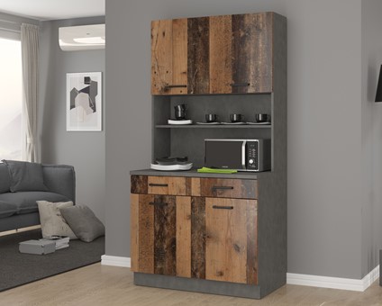 meble kuchenne MARIA kredens bufet szafka kawiarka matera old style