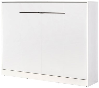 meble PEFE 140 półkotapczan poziomy łóżko chowane składane bez mat biały cz