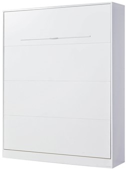 meble PEFE 160 półkotapczan pionowy łóżko chowane w szafie bez mat biały bi