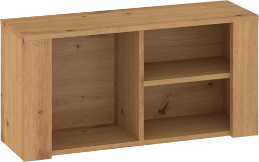 meble DELIS 07 półka wisząca ścienna do salonu dąb artisan