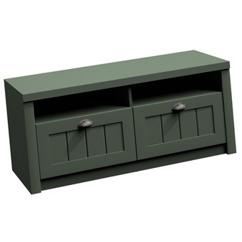 meble PROWANSJA LWK ławka szafka do przedpokoju na buty zielona green