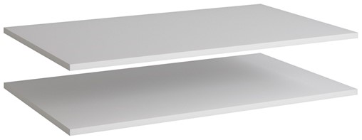 meble COMBO 2x półka S2D-1028 biała do korpusu S2D