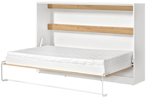 meble PEFE 120 półkotapczan poziomy łóżko chowane składane b. mat artisan c