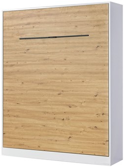 meble PEFE 160 półkotapczan pionowy łóżko chowane w szafie b. mat artisan c