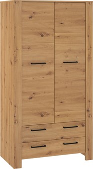 meble DELIS 12 szafa z szufladami do przedpokoju salonu dąb artisan