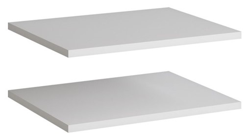 meble COMBO 2x półka narożnik biała do korpusu narożnik