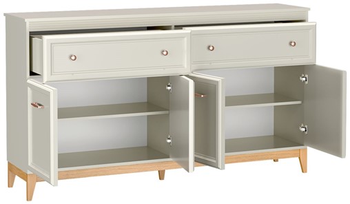 meble WINDSOR 02 komoda z szufladami do salonu sypialni kaszmir cashmere