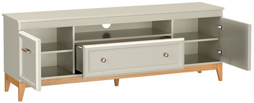 meble WINDSOR 09 komoda szafka stolik RTV z szufladą kaszmir cashmere