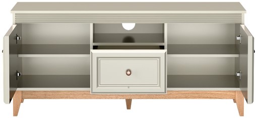 meble WINDSOR 08 komoda szafka stolik RTV z szufladą kaszmir cashmere