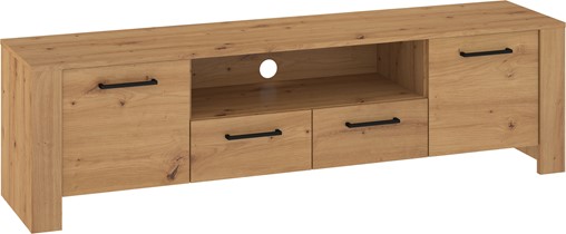 meble DELIS 11 komoda stolik szafka RTV 175 dąb artisan