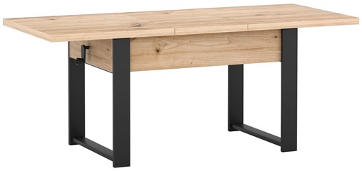 HUGO ławostół ława rozkładana podnoszona stolik kawowy dąb artisan czarny