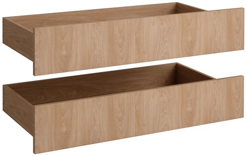 meble COMBO 2x szuflada zewnętrzna SZL NAK do korpusu S2D-1028 dąb puccini