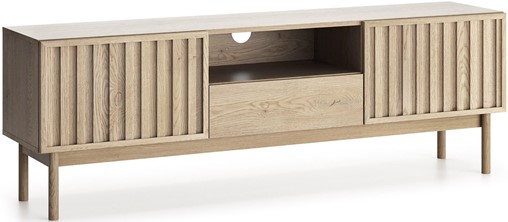 meble SAORI RTV stolik szafka komoda z drzwiami szufladą lamelami cremona