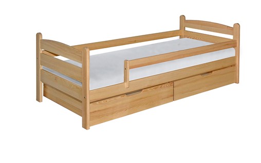 MAURICIUS łóżko sosnowe 1 osobowe bez materaca