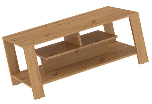 meble DELIS 06 ława stolik kawowy z półką do salonu dąb artisan