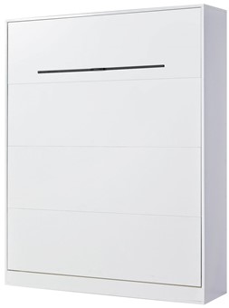 meble PEFE 160 półkotapczan pionowy łóżko chowane w szafie bez mat biały cz