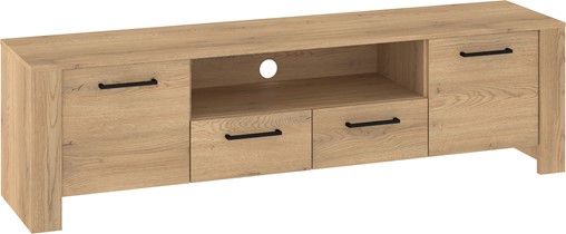 meble DELIS 11 komoda stolik szafka RTV 175 dąb cremona