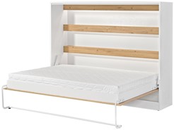 meble PEFE 140 półkotapczan poziomy łóżko chowane składane b. mat artisan c