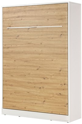 meble PEFE 140 półkotapczan pionowy łóżko chowane w szafie b. mat artisan b