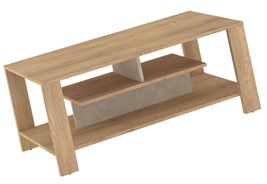 meble DELIS 06 ława stolik kawowy z półką do salonu dąb cremona granada mig