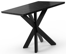 PARO nowoczesny loftowy stół kwadratowy do salonu jadalni marmur royal czar