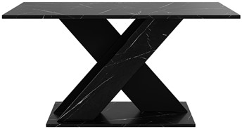 TX1 ława nowoczesny stolik kawowy 110x60 do salonu marmur royal czarny