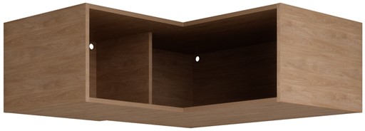 meble COMBO nadstawka narożna lewa dąb puccini do korpusu narożnego