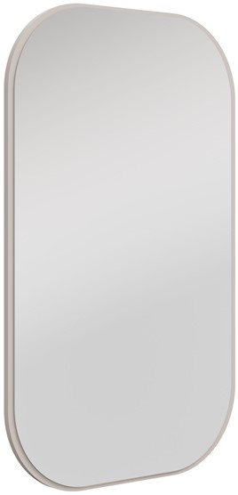 meble OVALIO 702 lustro 110x68 do salonu przedpokoju sypialni beż piaskowy