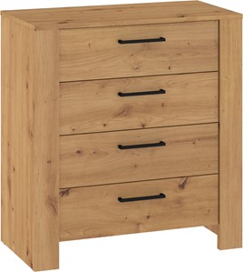 meble DELIS 05 komoda z szufladami do salonu sypialni dąb artisan