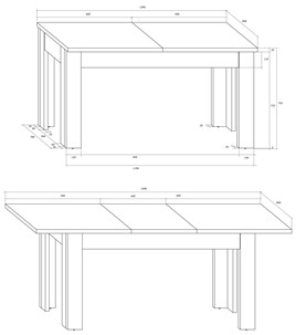 meble EMAX 35 stół R