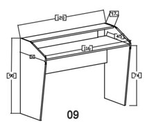 meble TRAFIKO _09 biurko